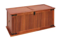 Förvaringskista 79x34x32 Cm Massivt Akaciaträ