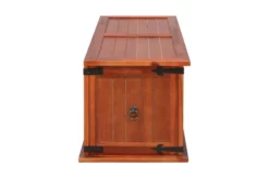 Förvaringskista 90x45x40 Cm Massivt Akaciaträ -SONGMICS Försäljning forvaringskista 90x45x40 cm massivt akaciatra brun 3059662