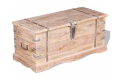 Förvaringskista I Massivt Trä -SONGMICS Försäljning forvaringskista akaciatra brun 3059410