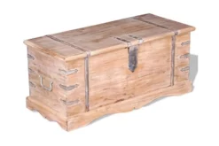 Förvaringskista I Massivt Trä -SONGMICS Försäljning forvaringskista akaciatra brun 3059411