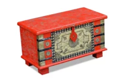 Förvaringskista Mangoträ Röd 80x40x45 Cm 15 Förvaringskista Mangoträ Röd 80x40x45 Cm -SONGMICS Försäljning forvaringskista mangotra rod 80x40x45 cm rod 3504320