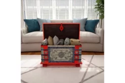 Förvaringskista Mangoträ Röd 80x40x45 Cm 19 Förvaringskista Mangoträ Röd 80x40x45 Cm -SONGMICS Försäljning forvaringskista mangotra rod 80x40x45 cm rod 3504324