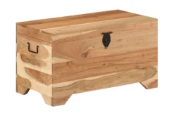 Förvaringskista Massivt Grovt Mangoträ