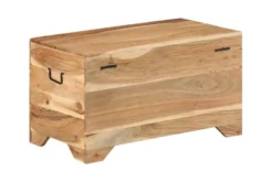 Förvaringskista Massivt Grovt Mangoträ -SONGMICS Försäljning forvaringskista massivt akaciatra tra 3606912