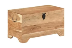 Förvaringskista Massivt Grovt Mangoträ -SONGMICS Försäljning forvaringskista massivt akaciatra tra 3606914