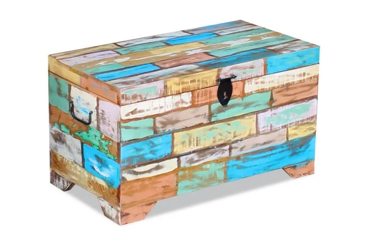 Förvaringskista Massivt återvunnet Trä 1 Förvaringskista Massivt återvunnet Trä