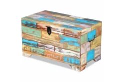 Förvaringskista Massivt återvunnet Trä 13 Förvaringskista Massivt återvunnet Trä -SONGMICS Försäljning forvaringskista massivt atervunnet tra flerfargad 3059389