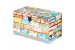 Förvaringskista Massivt återvunnet Trä 15 Förvaringskista Massivt återvunnet Trä -SONGMICS Försäljning forvaringskista massivt atervunnet tra flerfargad 3059391