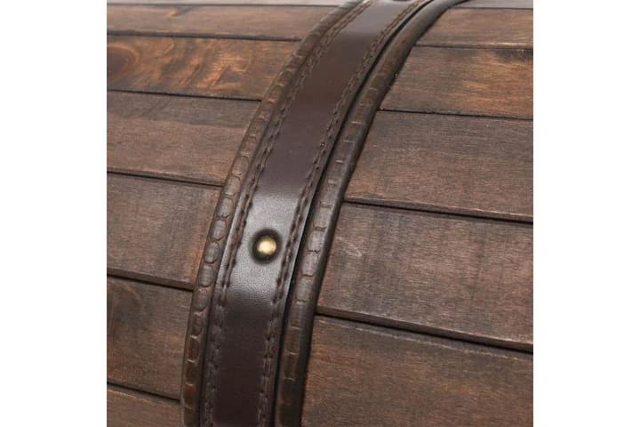 Förvaringskista Massivt Trä Vintagestil 120x30x40 Cm 7 Förvaringskista Massivt Trä Vintagestil 120x30x40 Cm - Bild 7