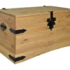 Förvaringskista Mexikansk Coronastil Furu 91x49,5x47 Cm