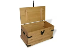 Förvaringskista Mexikansk Coronastil Furu 91x49,5x47 Cm 6 Förvaringskista Mexikansk Coronastil Furu 91x49,5x47 Cm -SONGMICS Försäljning forvaringskista mexikansk coronastil furu 91x495x47 cm brun 3059508