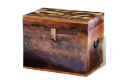 Förvaringslåda återvunnet Trä -SONGMICS Försäljning forvaringslada atervunnet tra brun 4937197