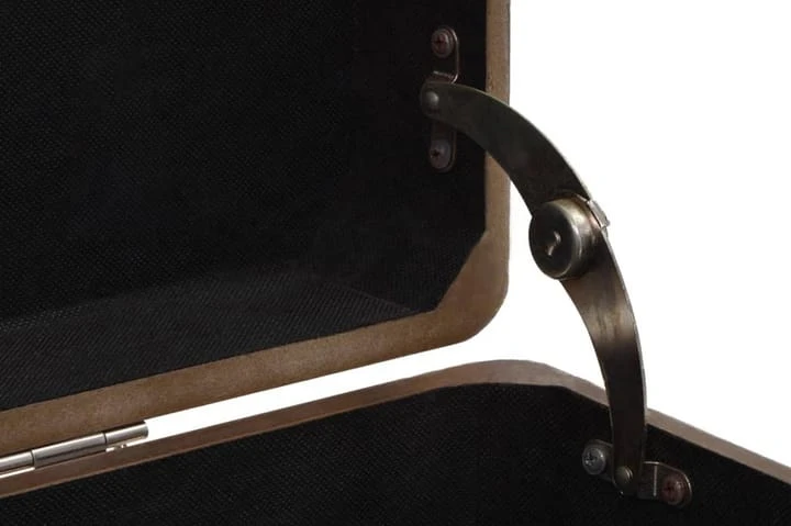 Förvaringslåda Massivt Granträ 91x52x40 Cm Brun 5 Förvaringslåda Massivt Granträ 91x52x40 Cm Brun - Bild 5