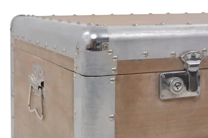 Förvaringslåda Massivt Granträ 91x52x40 Cm Brun 7 Förvaringslåda Massivt Granträ 91x52x40 Cm Brun - Bild 7