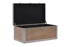 Förvaringslåda Massivt Granträ 91x52x40 Cm Brun 11 Förvaringslåda Massivt Granträ 91x52x40 Cm Brun -SONGMICS Försäljning forvaringslada massivt grantra 91x52x40 cm brun brun 765677