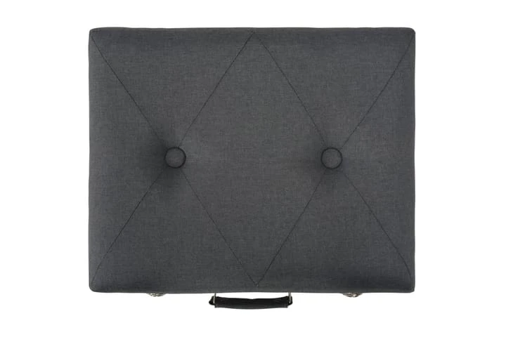 Förvaringspall 40 Cm Beige Tyg 5 Förvaringspall 40 Cm Beige Tyg - Bild 5