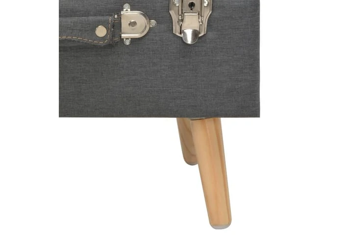 Förvaringspall 40 Cm Beige Tyg 7 Förvaringspall 40 Cm Beige Tyg - Bild 7