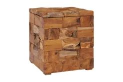 Förvaringspall Massiv Teak