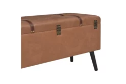 Förvaringspallar 3 St Beige Konstläder -SONGMICS Försäljning forvaringspallar 3 st brun konstlader brun 3060176