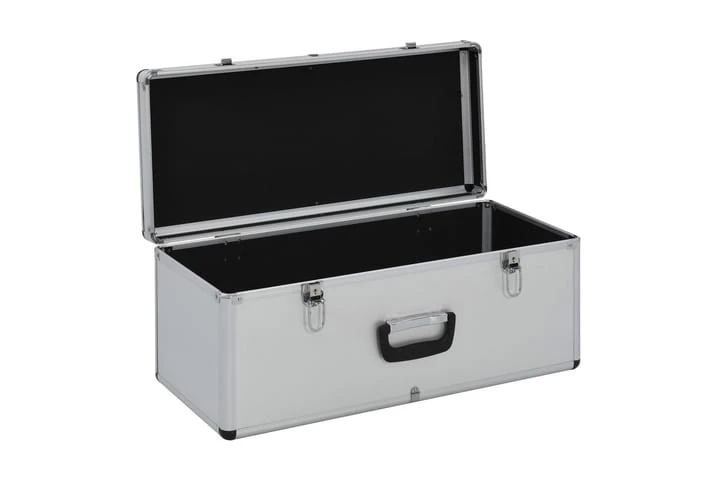 Förvaringsväskor 2 St Silver Aluminium 3 Förvaringsväskor 2 St Silver Aluminium - Bild 3