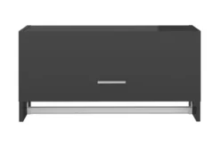 Garderob Högglans Svart 70x32,5x35 Cm Spånskiva 11 Garderob Högglans Svart 70x32,5x35 Cm Spånskiva -SONGMICS Försäljning garderob hogglans gra 70x325x35 cm spanskiva gra 3751989