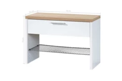 Germania Skohylla/bänk Top Vit & Sonoma Ek 3192-178 10 Germania Skohylla/bänk Top Vit & Sonoma Ek 3192-178 -SONGMICS Försäljning germania skohyllabank top vit sonoma ek 3192 178 1105842