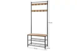 Hallförvaring Plympton -SONGMICS Försäljning hallforvaring plympton brun 2107724