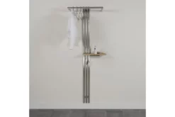 Hatthylla Brije 68 Cm 9 Hatthylla Brije 68 Cm -SONGMICS Försäljning hatthylla brije 68 cm silverek 4351956