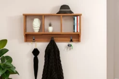 Hatthylla Dzyda 65x15 Cm -SONGMICS Försäljning hatthylla dzyda 65x15 cm morkbrun 3737975