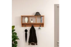 Hatthylla Dzyda 65x15 Cm -SONGMICS Försäljning hatthylla dzyda 65x15 cm morkbrun 3751614