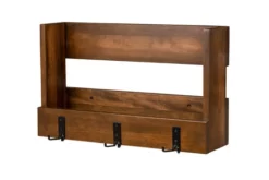 Hatthylla Dzyda 70x12 Cm 9 Hatthylla Dzyda 70x12 Cm -SONGMICS Försäljning hatthylla dzyda 70x12 cm morkbrun 3662220