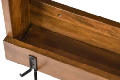 Hatthylla Dzyda 70x12 Cm 10 Hatthylla Dzyda 70x12 Cm -SONGMICS Försäljning hatthylla dzyda 70x12 cm morkbrun 3662221