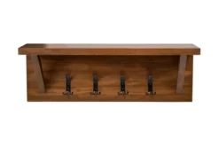 Hatthylla Dzyda 80x25 Cm -SONGMICS Försäljning hatthylla dzyda 80x25 cm morkbrun 4197000