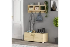 Hatthylla Neubach 76x22 Cm 2 Hyllor -SONGMICS Försäljning hatthylla neubach 76x22 cm 2 hyllor bla 4933703