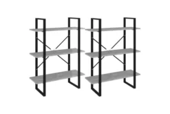 Hög Bokhylla Betonggrå 80x30x210 Cm Spånskiva -SONGMICS Försäljning hog bokhylla betonggra 80x30x210 cm spanskiva gra 4222217