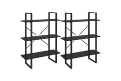 Hög Bokhylla Svart 80x30x210 Cm Spånskiva 13 Hög Bokhylla Svart 80x30x210 Cm Spånskiva -SONGMICS Försäljning hog bokhylla svart 80x30x210 cm spanskiva svart 4221869