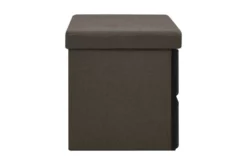 Hopfällbar Förvaringsbänk Blå 76x38x38 Cm Konstlinne 14 Hopfällbar Förvaringsbänk Blå 76x38x38 Cm Konstlinne -SONGMICS Försäljning hopfallbar forvaringsbank morkbrun 76x38x38 cm konstlinne morkbrun 4620304