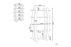Hylla Avaholm -SONGMICS Försäljning hylla avaholm svart 4931083