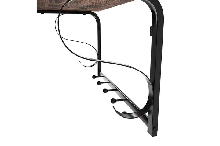 Industriell Klädeshängare Svart 4 Industriell Klädeshängare Svart - Bild 4