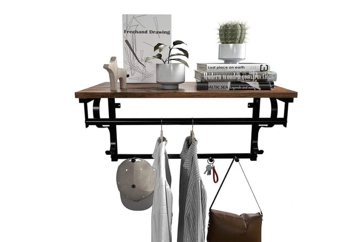 Industriell Klädeshängare Svart 5 Industriell Klädeshängare Svart - Bild 5