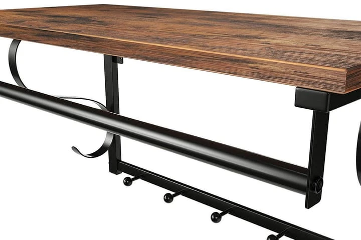 Industriell Klädeshängare Svart 6 Industriell Klädeshängare Svart - Bild 6