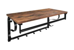 Industriell Klädeshängare Svart