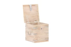 Kista 40x40x40 Cm Massivt Akaciaträ -SONGMICS Försäljning kista 40x40x40 cm massivt akaciatra brun 3055954