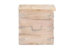 Kista 40x40x40 Cm Massivt Akaciaträ -SONGMICS Försäljning kista 40x40x40 cm massivt akaciatra brun 3055955