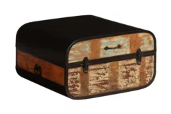 Kista Massivt återvunnet Trä 60x60x35 Cm