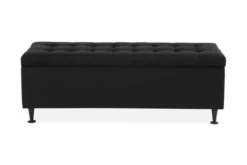 Sängkista Rebeca 140 Cm Rutig -SONGMICS Försäljning sangkista rebeca 140 cm rutig svart 1763745