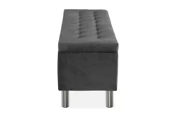 Sängkista Rebeca 140 Cm Square -SONGMICS Försäljning sangkista rebeca 140 cm square morkgra 1776162