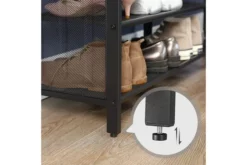 Sittbänk Stanovi Med Skoförvaring 12 Sittbänk Stanovi Med Skoförvaring -SONGMICS Försäljning sittbank stanovi med skoforvaring brun 3494568