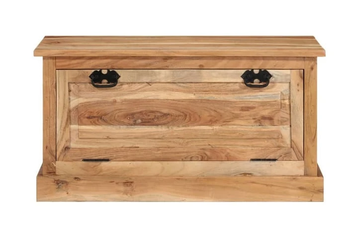 Skobänk 85x40x45 Cm Massivt Akaciaträ 2 Skobänk 85x40x45 Cm Massivt Akaciaträ - Bild 2