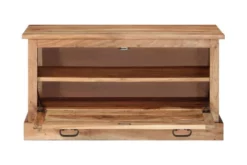 Skobänk 85x40x45 Cm Massivt Akaciaträ 13 Skobänk 85x40x45 Cm Massivt Akaciaträ -SONGMICS Försäljning skobank 85x40x45 cm massivt akaciatra brun 4468360